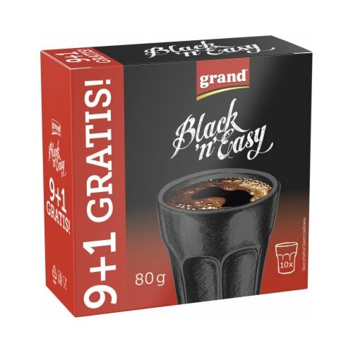 Grand black & easy instant kafa 80g Slike