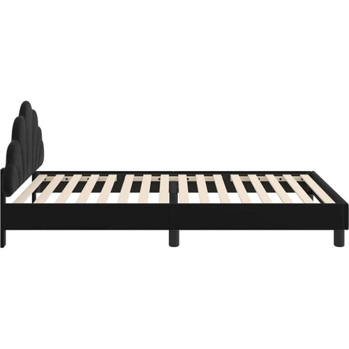 Krevet za djecu s uzglavljem Crna 90 x 190 cm Bar&amp;scaron;un Slike
