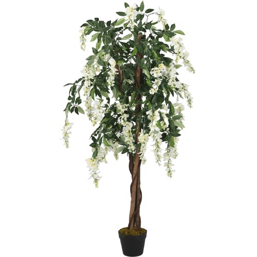 Umjetno stablo glicinije 840 listova 150 cm zeleno-bijelo Slike