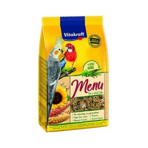 Vitacraft vitakraft hrana za srednje papagaje sa medom 1kg Cene