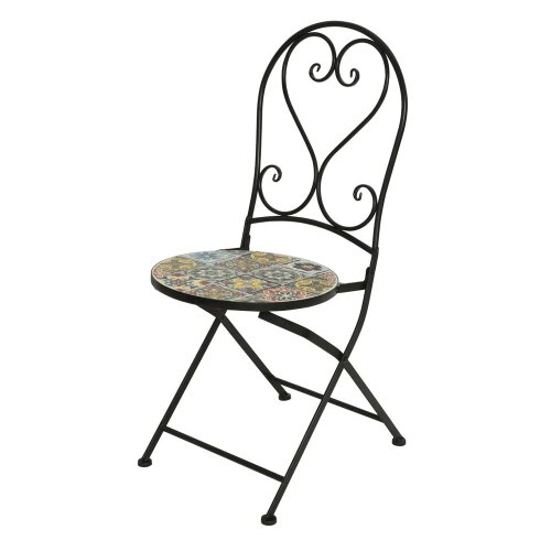 Merkur Baštanska metalna stolica Mozaik šarena Cene