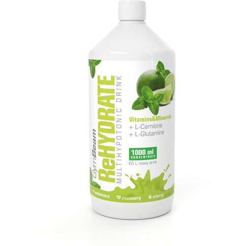 GymBeam hipotonički napitak ReHydrate 1000 ml jagoda Slike