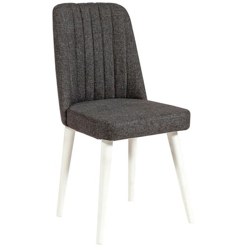 Kalune Design Antracitno siva bar&amp;scaron;unasta blagovaonska stolica Stormi Sandalye &amp;ndash; Slike