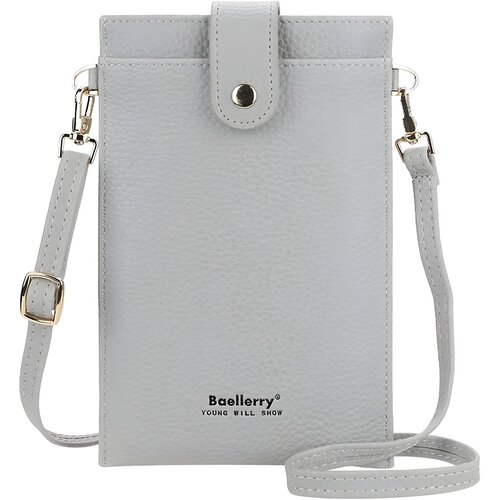 Baellerry Crossbody Denarnica VA-35737 - Siva Cene
