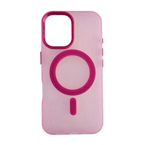  silikonska futrola magsafe fluro color iphone 16 roze Cene