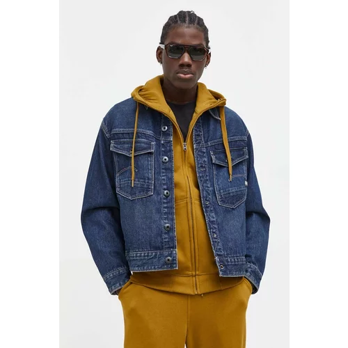 G-star Raw Traper jakna za muškarce, boja: tamno plava, za prijelazno razdoblje