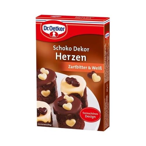 Dr. Oetker Čokoladni dekor srčki Cene