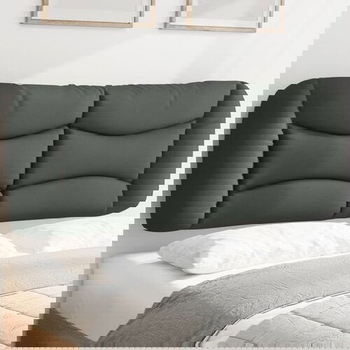  The Living Store Vzglavna stranica temno siva 120 cm blago - Vzglavna Stranica, (21442573) Slike