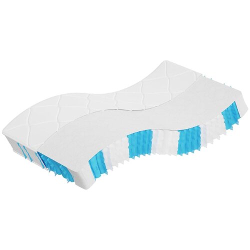 VidaXL Vzmetnica z žepkastim vzmetenjem srednje trda 100x200 cm Slike