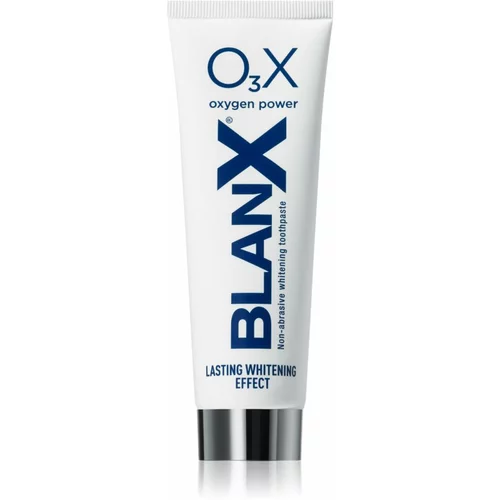 Blanx O3X Toothpaste prirodna zubna pasta za nježno izbjeljivanje i zaštitu cakline 75 ml