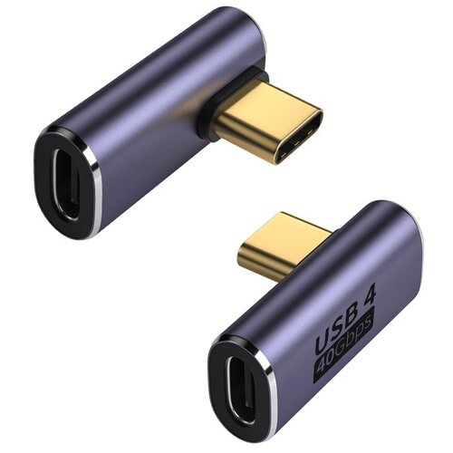 INF Adapter TYPE-C ženski na TYPE-C mo&scaron;ki sredinski upogib, komplet 2, (5000291563) Cene