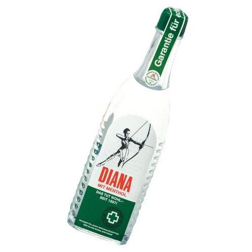 DIANA in Mentol alkoholna tinktura za trljanje i masažu u staklenoj bočici - 100 ml Slike