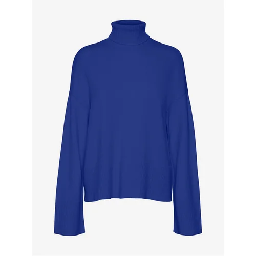 AWARE by VERO MODA Blue women's turtleneck Gisela - Women