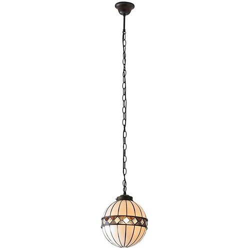 Endon 67044 - Luster na lancu Tiffany FARGO 1xE14/40W/230V prečnik 25,5 cm Cene