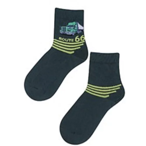 Gatta G34 socks. N01 Cottoline Boys Modeled 27-32 green 245