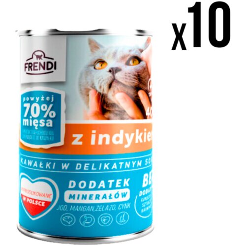 FRENDI konzerva za mačke ćuretina 400g x10 komada Cene