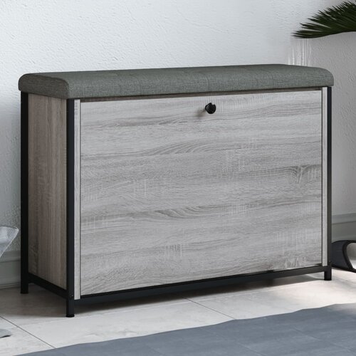 vidaXL Klupa za cipele s preklopnom ladicom boja hrasta 82x32x56 cm Cijene