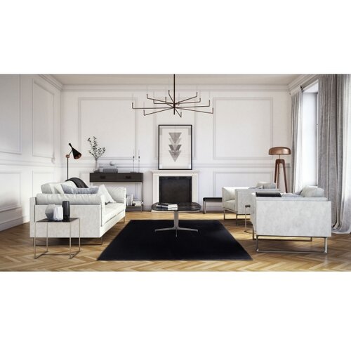  Tepih RABBIT-FOX 160x230 cm, crne boje Slike