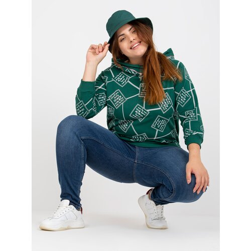 RELEVANCE Sweatshirt-RV-BL-7566.69P-dark green Slike