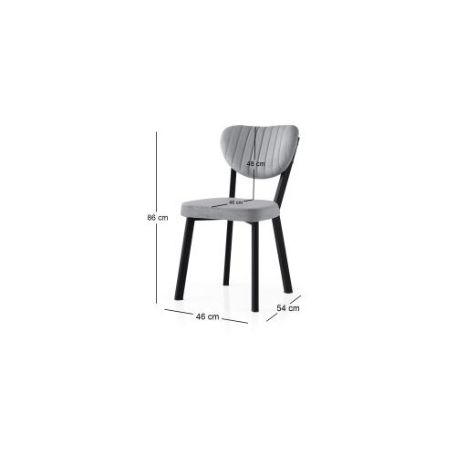 Hanah home set 2 stolice beta 851 V2 Slike