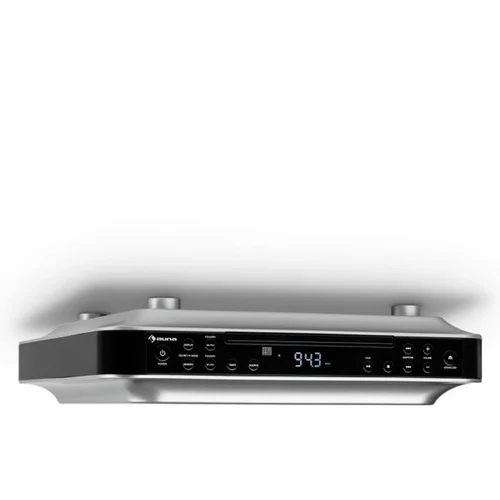 Auna KRCD-100 BT kuhinjski radio za vgradnjo, CD, MP3, radio, črne barve