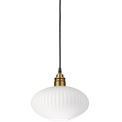  Visilica na sajli HECTOR 1xE27/15W/230V bela/mesing pr. 25 cm Slike