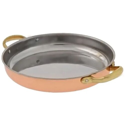 ich-zapfe Medenica ponev s ročaji, 18 cm, baker in medenina, (5000137305) Cene