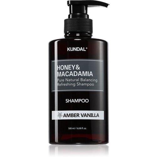 KUNDAL Honey & Macadamia Amber Vanilla naravni šampon za suhe in poškodovane lase 500 ml Cene