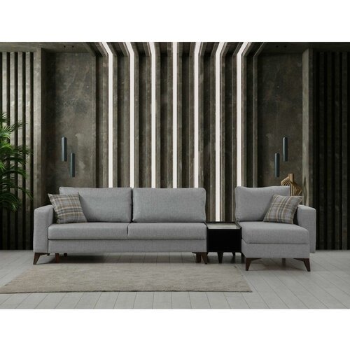 Atelier Del Sofa Garnitura, Kristal Rest Marble Set - Light Grey Slike