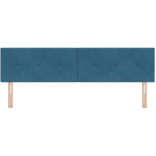  LED glava kreveta s LED trakama Plava 180 cm Bar&amp;scaron;un Slike