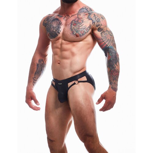 Cut4Men BL4CK02 Dungeon Jockstrap Black XL Slike