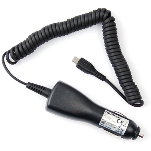 Nokia avtopolnilec 12/24V DC-6 original - micro usb Slike