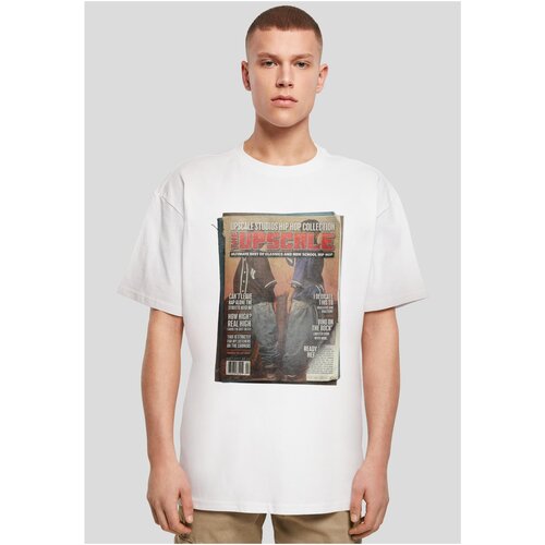 Mister Tee Men&amp;#039;s T-shirt oversize Upscale Magazine white Slike