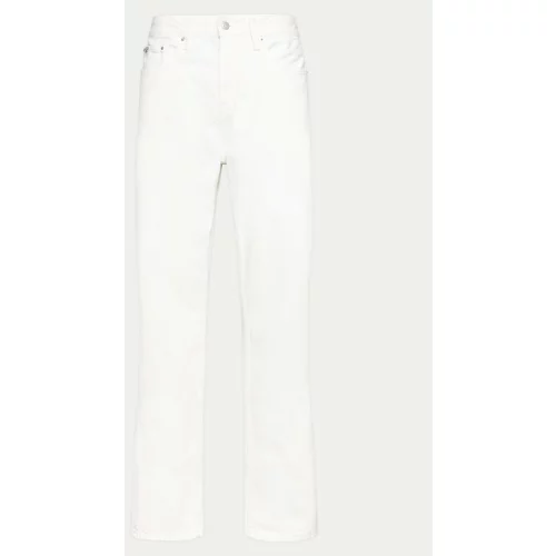 Calvin Klein Jeans Jeans hlače 90's J30J325580 Bela Straight Fit