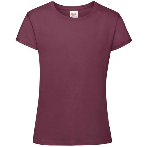 Fruit Of The Loom Girls&amp;#039; T-shirt Sofspun 610150 100% cotton 160g/165g Slike