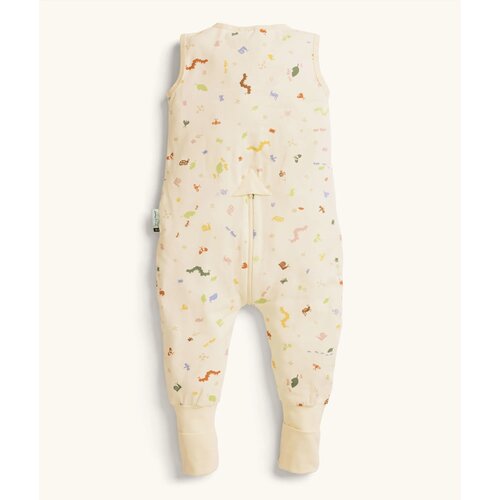 ERGO-POUCH Kombinezon 12-24 m Sleep Onesie TOG 0.2 limunada Slike