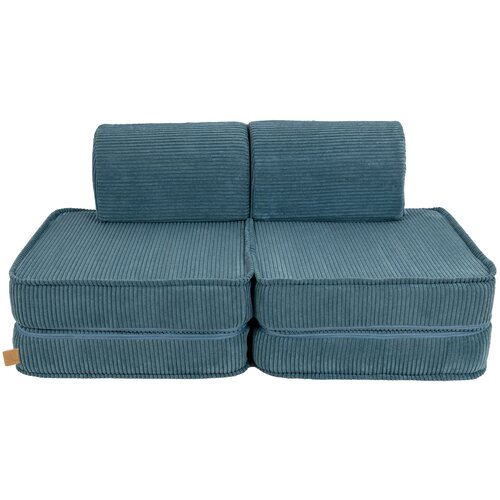 MeowBaby pocket sofa basic, 120x25x60cm, aesthetic, turkiza, (21510708) Cene
