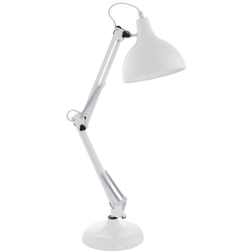 Eglo borgillio stona lampa/1, e27, bela XNM6KEQ Slike