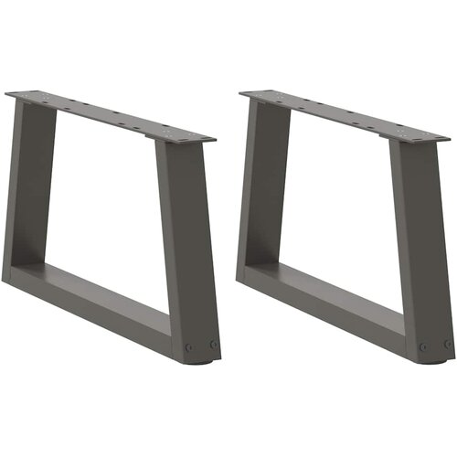  Noge za klub stolić V-oblika 2 kom antracit 50 x (30-31,3) cm čelik Cene