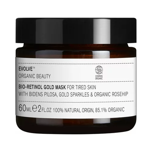 Evolve Organic Beauty bio-Retinol Gold Mask - 60 ml