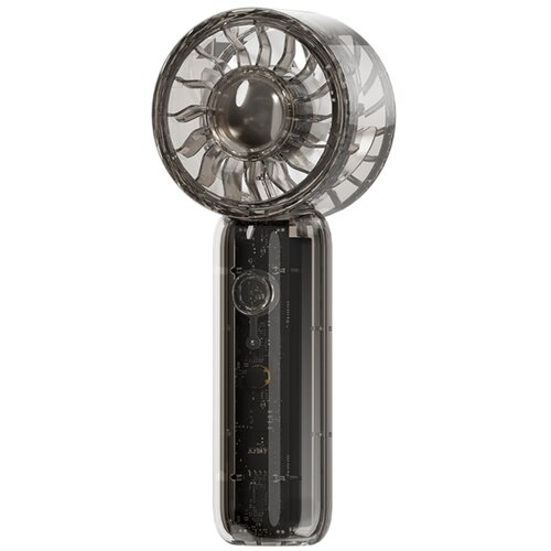 INF Prosojen ročni ventilator Turbo Blade &mdash; 3 hitrosti, USB-C, 1200AH Black, (5000286510) Cene