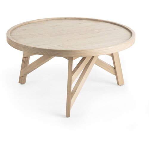 Kave Home stolić za kavu od mindi drveta Thais, &amp;oslash; 80 cm Slike