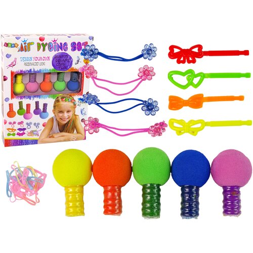 Hair Colouring Set for Children 5 Paints Erasers Cijene