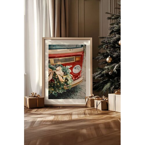 Wallity Uokvirena slika Nwyearsngmdl97, 33x48 cm Cene