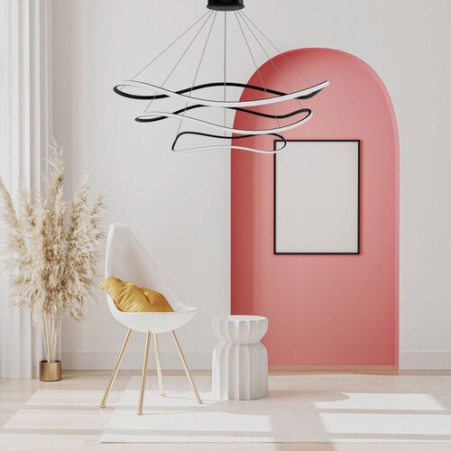 Toolight Viseća LED lampa LHJ016-CP3 crna Slike