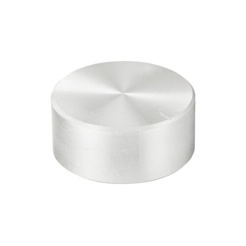 TRU COMPONENTS TC-11696520 okretni gumb s gumbom za obilježavanje srebrna (Ø x V) 40 mm x 17 mm aluminij, plastika 1 S Cijene