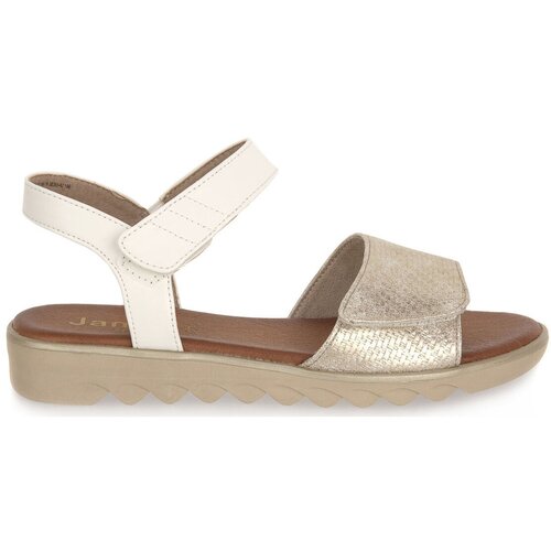 Jana Sandali & Odprti čevlji WHITE GOLD Bela Cene