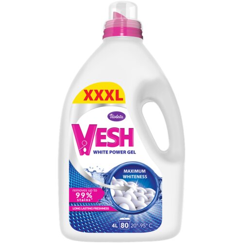 Violeta Vesh koncentrirani White gel 4 L 80 pranja XXL Cene