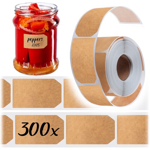 KADAX 250x samolepilne etikete in nalepke za kozarce, konzerve, posode in izdelke, (5000358433) Cene