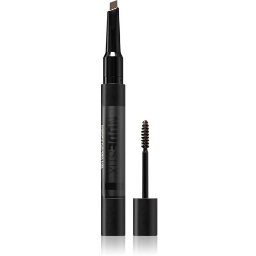 Nudestix Stylus svinčnik in gel za obrvi odtenek Brown Slike